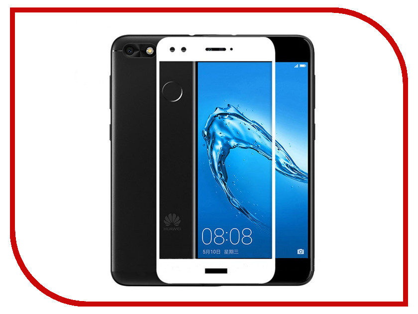 

Аксессуар Защитное стекло Huawei Nova Lite 2017 Onext с рамкой White 41422