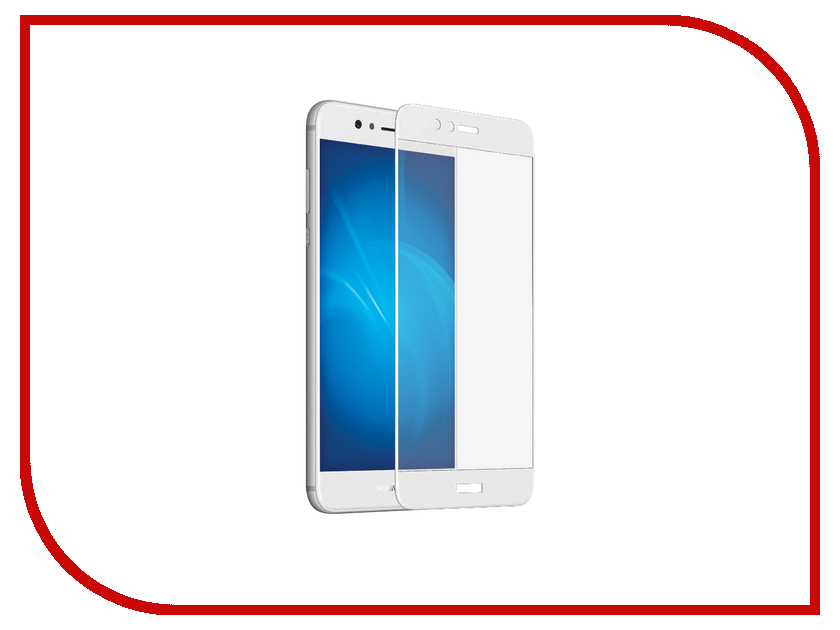 

Аксессуар Защитное стекло Huawei Nova 2 Plus Onext с рамкой White 41424
