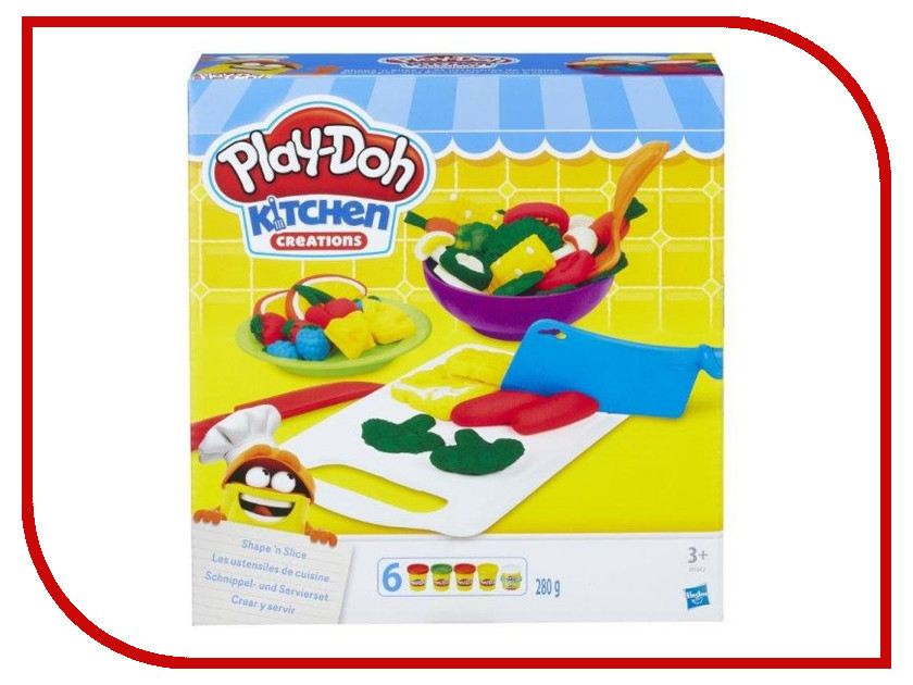 

Игрушка Hasbro Приготовь и нарежь на дольки B9012