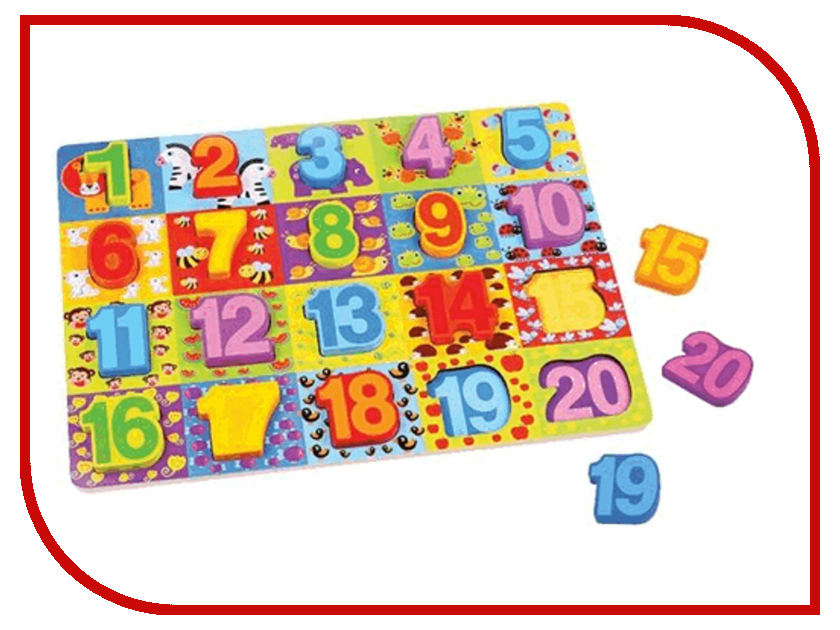 

Игрушка Mapacha Вкладыши Цифры 76728