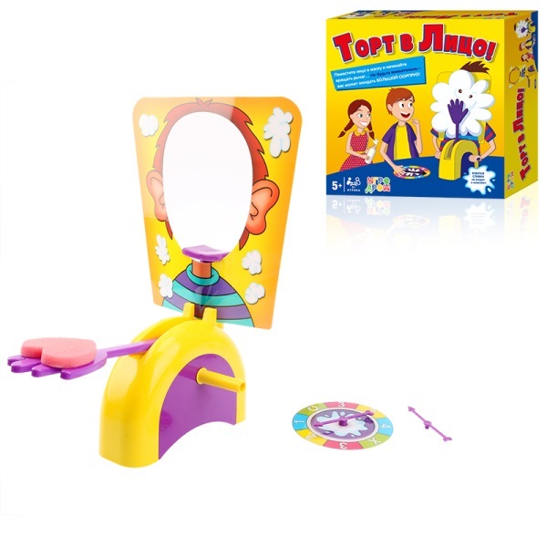 

Настольная игра 1Toy Торт в лицо Т10704, Т10704