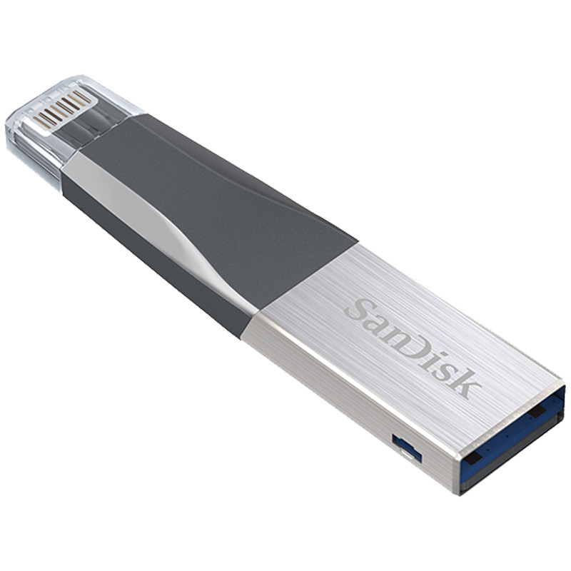 

USB Flash Drive 64Gb - SanDisk iXpand Mini SDIX40N-064G-GN6NN, SDIX40N-064G-GN6NN