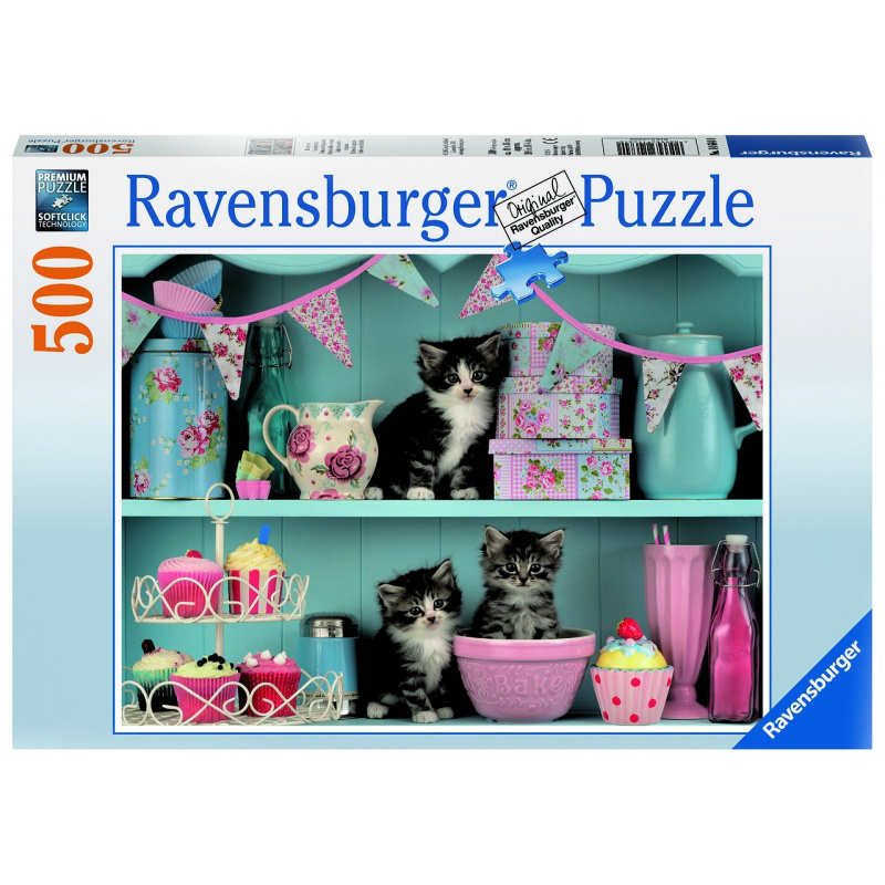 

Пазл Ravensburger Котята и кексы 14684, 14684