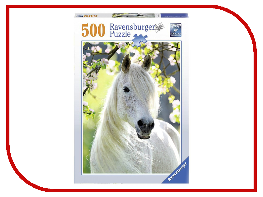 

Пазл Ravensburger Грациозная белая лошадь 14726