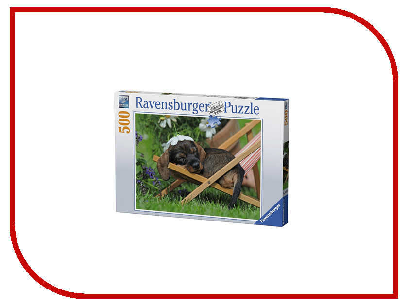 

Пазл Ravensburger Очаровательная такса 14738, 14738