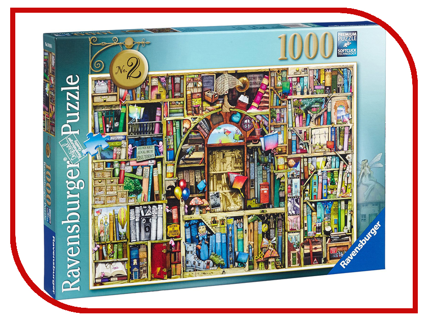 

Пазл Ravensburger Книжные полки 19418