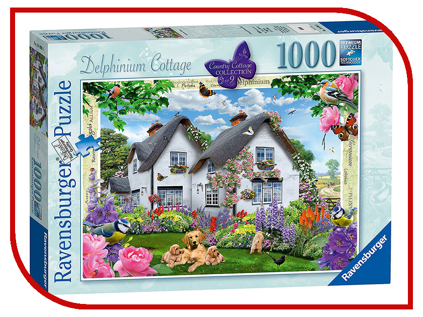 

Пазл Ravensburger Дом в цветах 19496