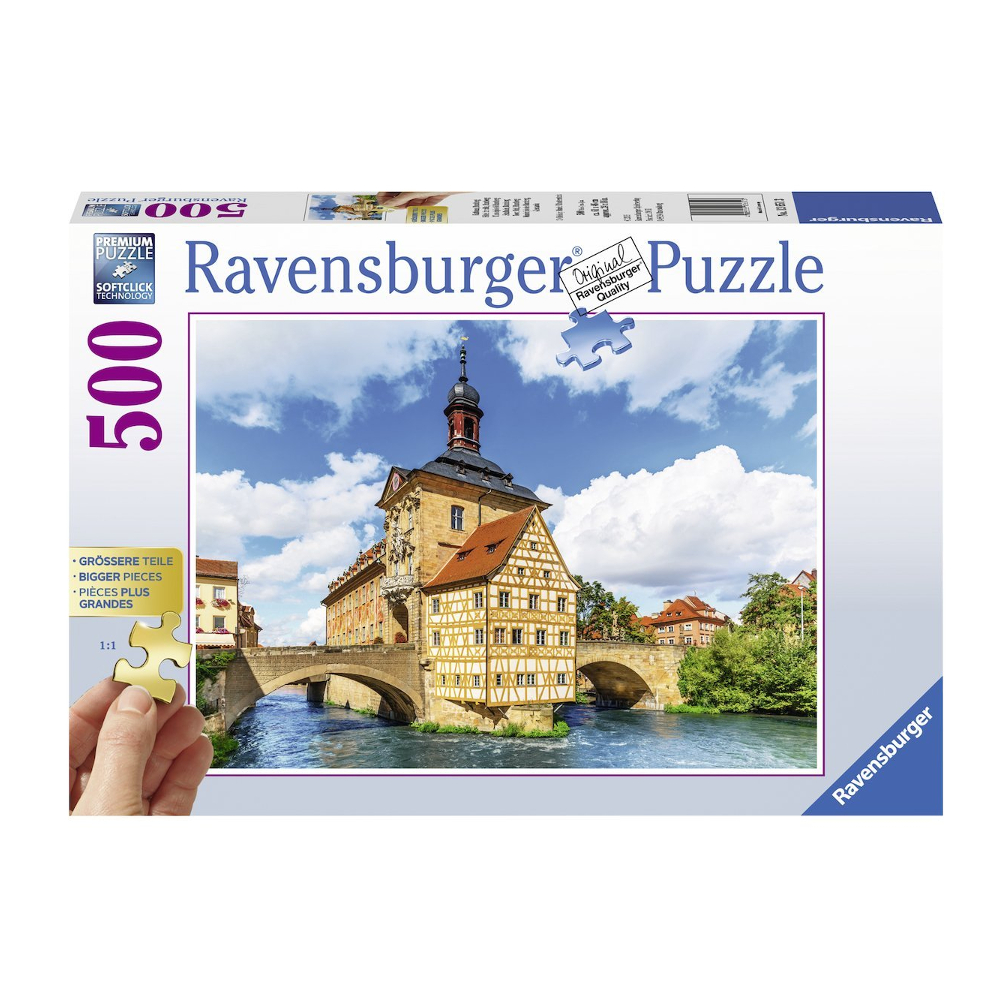 

Пазл Ravensburger Ратуша Бамберг 13651, Ратуша Бамберг