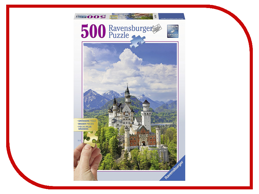 фото Пазл Ravensburger Замок в горах 13681