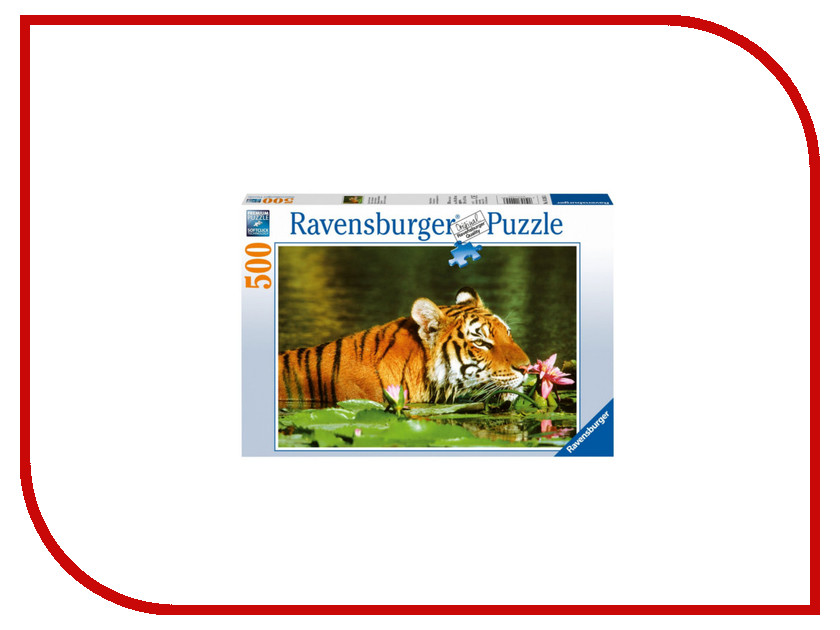 

Пазл Ravensburger Тигр в лилиях 14245