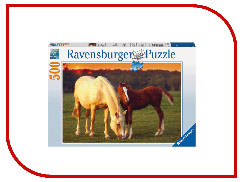 

Пазл Ravensburger Красивые лошади 14347