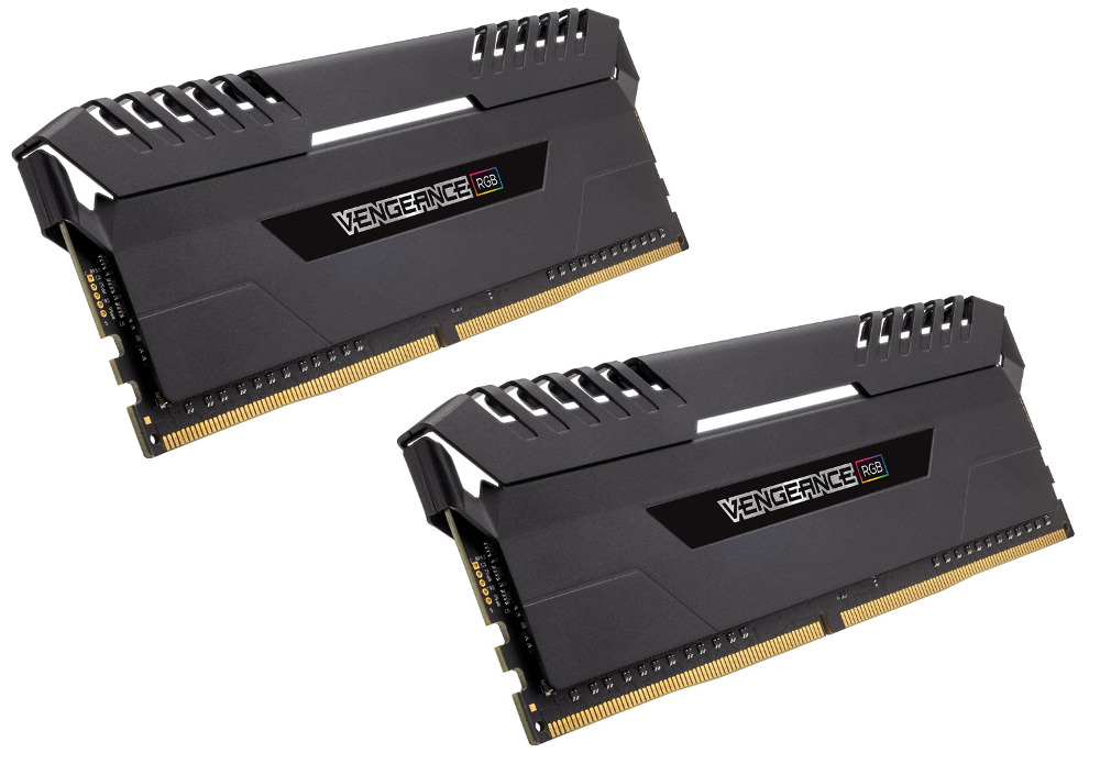 

Модуль памяти Corsair Vengeance RGB DDR4 DIMM 3600MHz PC4-28800 CL18 - 16Gb KIT (2x8Gb) CMR16GX4M2C3600C18, CMR16GX4M2C3600C18
