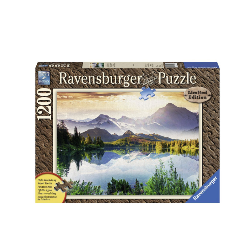 

Пазл Ravensburger Солнце в горах 19901, Солнце в горах