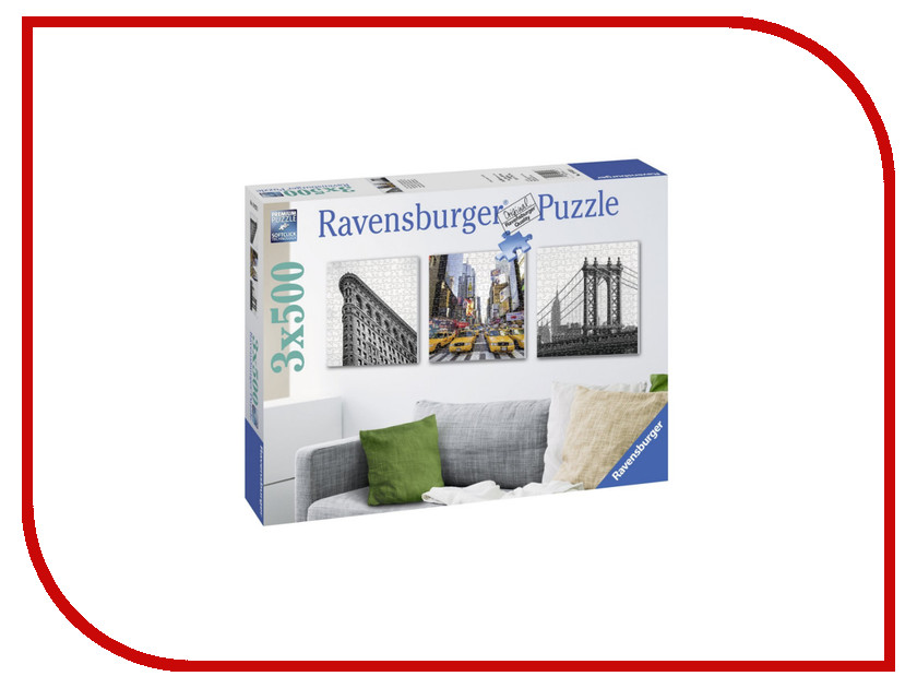 

Пазл Ravensburger Триптих Воспоминания о Нью-Йорке 19923