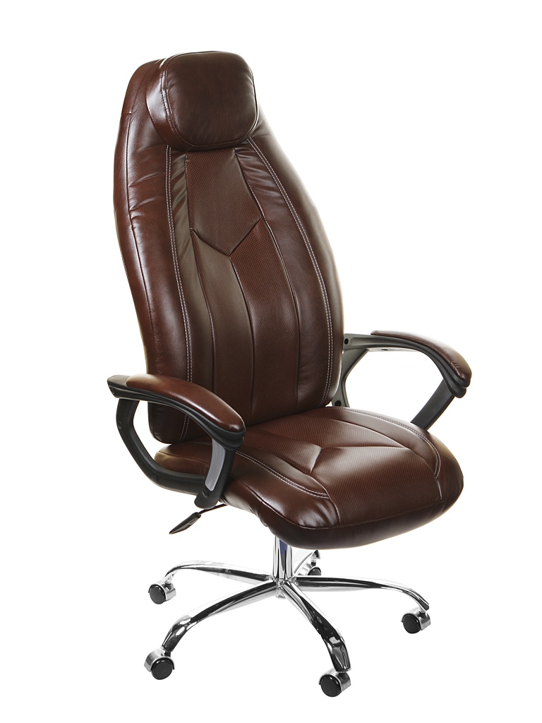 

Компьютерное кресло TetChair Boss хром Brown 2 TONE/2 TONE /06 10540, Boss хром