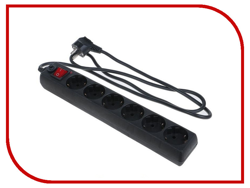 

Сетевой фильтр TDM-Electric СФ-06В 6 Sockets 3m SQ1304-0012