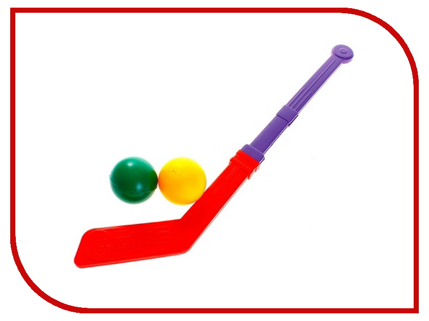 фото Игрушка Омская фабрика игрушек Клюшка с двумя мячами 0145