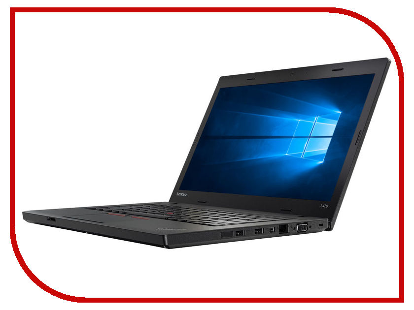 фото Ноутбук Lenovo ThinkPad L470 20JVS0CH1F (Intel Core i5-6300U 2.4GHz/8192Mb/256Gb SSD/No ODD/Intel HD Graphics/Wi-Fi/Bluetooth/Cam/14/1366x768/Windows 10 64-bit)