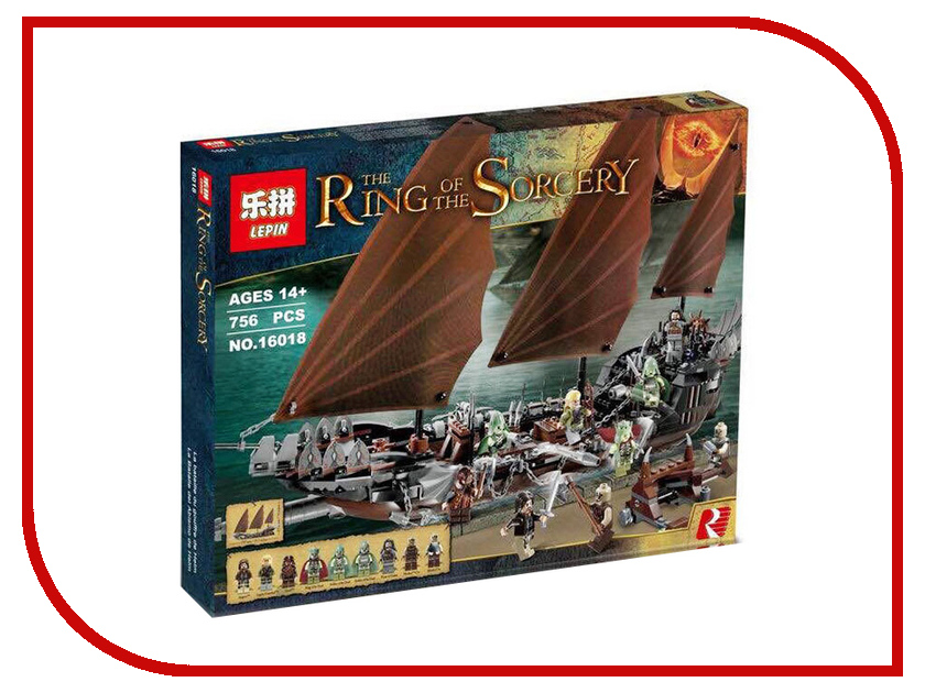 

Конструктор Lepin Атака на Пиратский корабль 756 дет. 16018