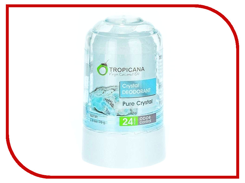 

Дезодорант Tropicana OIL кристалл 70гр Natural, Natural