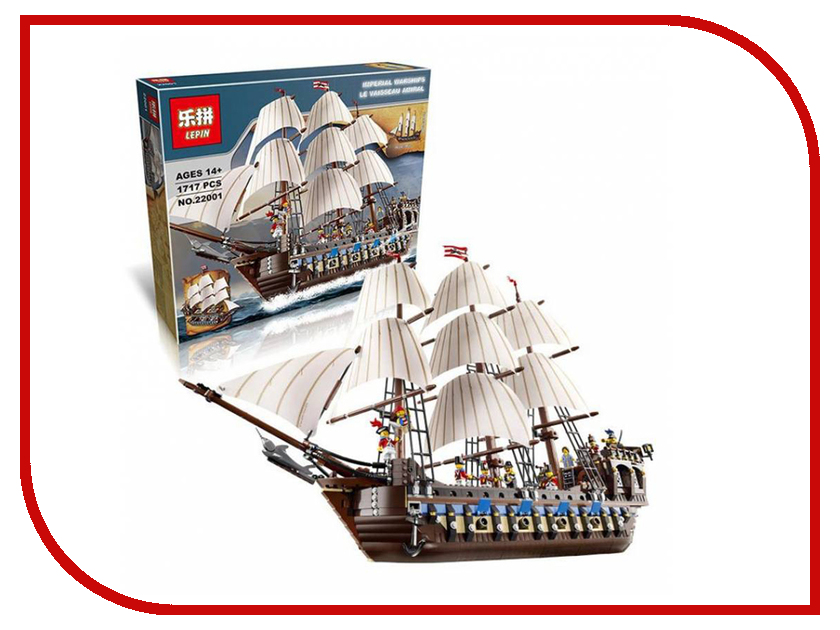 

Конструктор Lepin Creator Корабль Имперский флагман 1717 дет. 22001