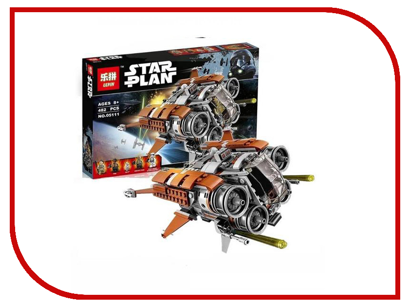 

Конструктор Lepin Star Plan Квадджампер Джакку 482 дет. 05111