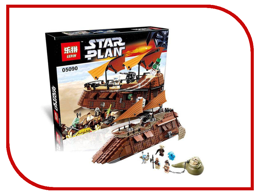 

Конструктор Lepin Star Plan Пустынный корабль Джаббы 821 дет. 05090
