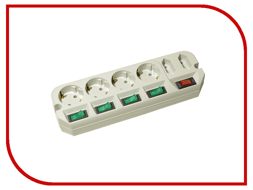 

Сетевой фильтр Most ARG 6 Sockets 1.6m White