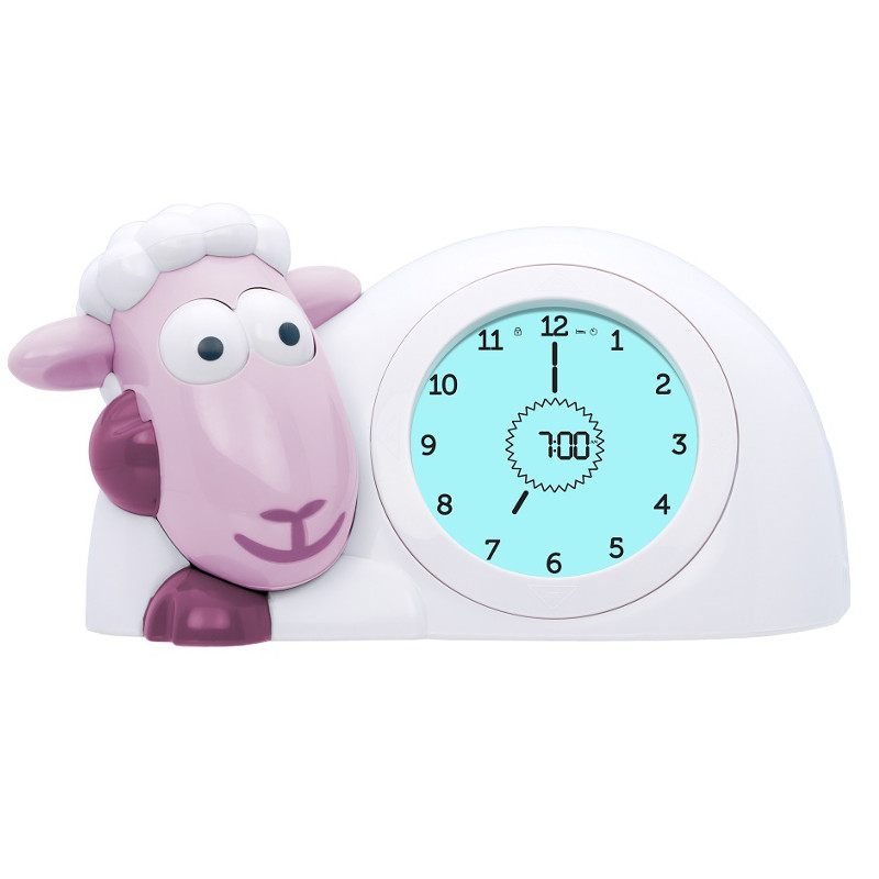 Часы Zazu Ягнёнок Сэм Pink ZA-SAM-03 часы zazu будильник для тренировки сна ягнёнок сэм