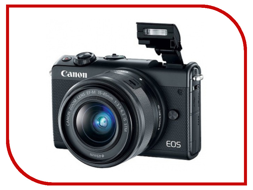 фото Фотоаппарат Canon EOS M100 Kit EF-M 15-45 IS STM Black