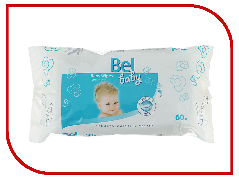 

Салфетки Hartmann Bel Baby Wipes 60шт 9162921