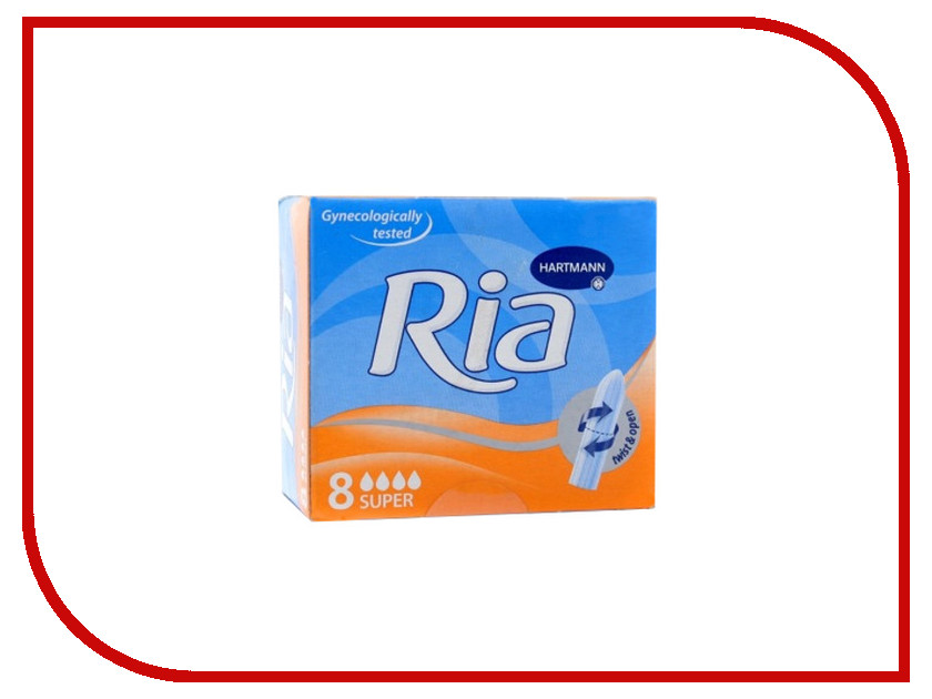 

Hartmann Ria Tampons Super 7093083 8шт