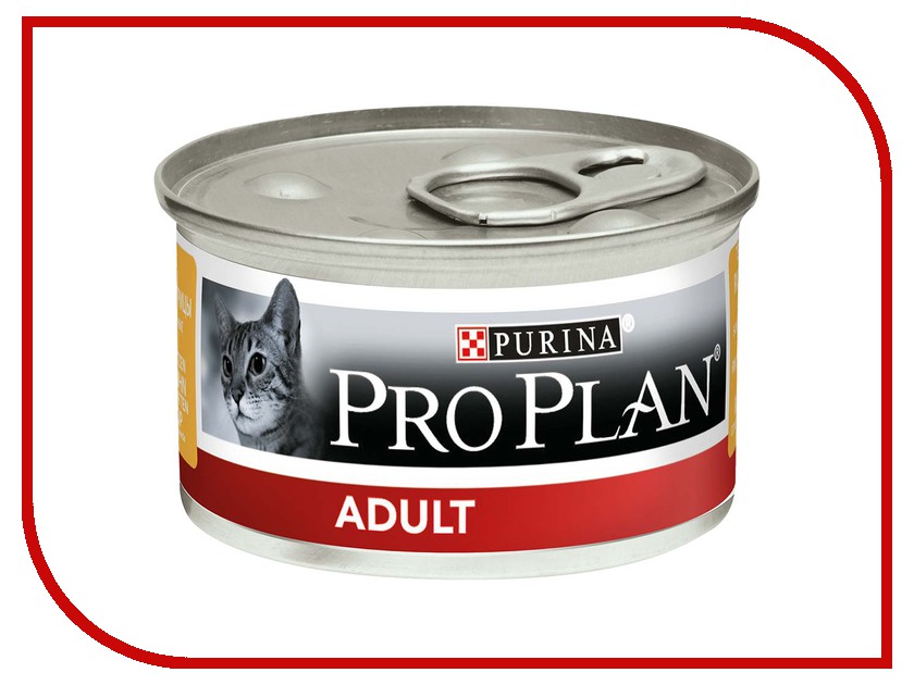 

Корм Pro Plan Adult Курица 85g для кошек 20978