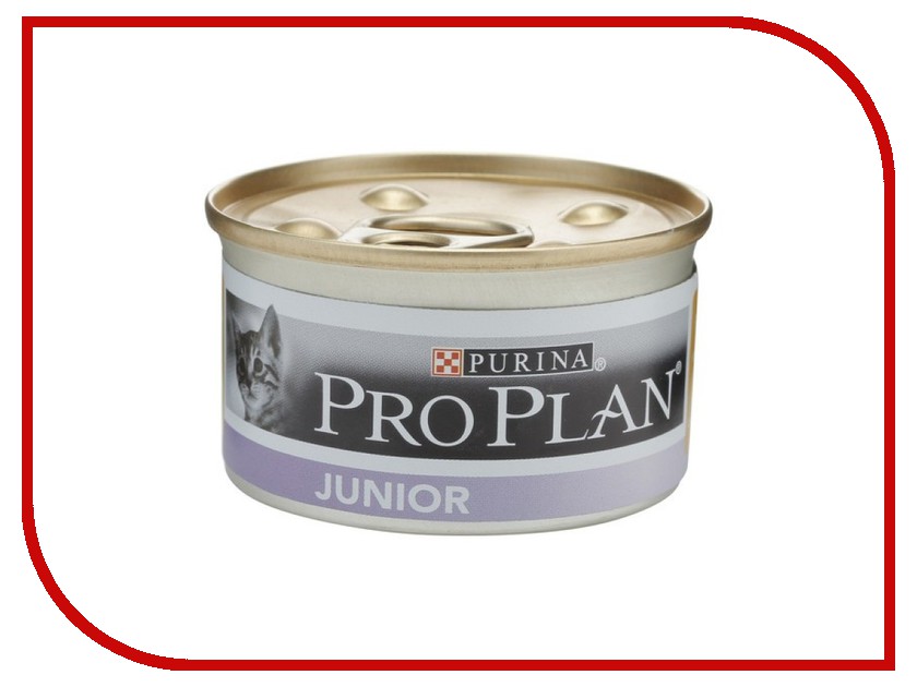 

Корм Pro Plan Junior Мусс Курица Печень 85g для котят 44316