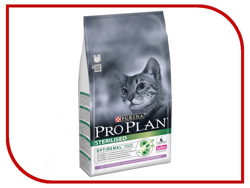 

Корм Pro Plan Sterilised Optistart Индейка 1.5kg для кастрированных котов и стерилизованных кошек 44619