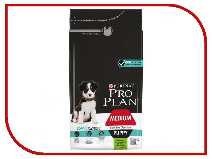 

Корм Pro Plan Puppy Medium Sensitive Digestion Optidigest Ягненок 1.5kg для щенков средних пород 10 - 25kg с чувствительным пищеварением 60398