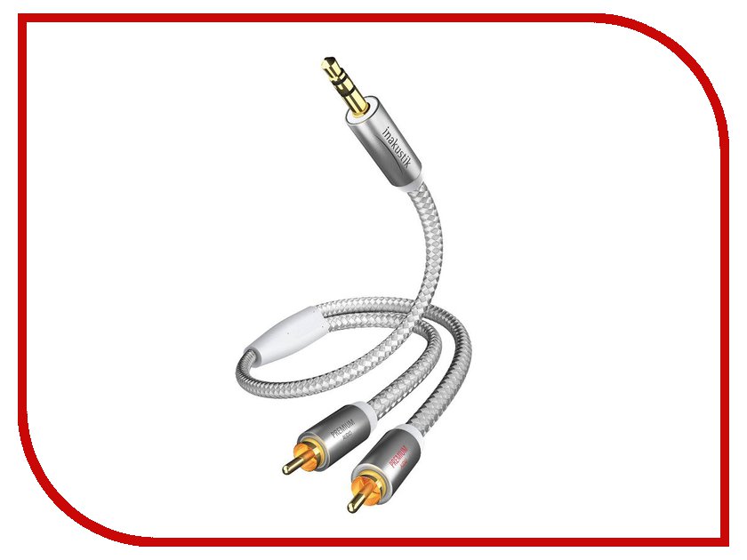 

Аксессуар Inakustik Premium 3.5mm to 2RCA 5m 00410005