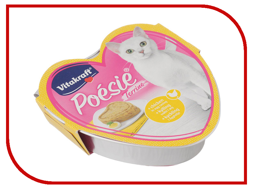 

Корм Vitakraft Poesie Камбала в Яйце 85g для кошек 62947
