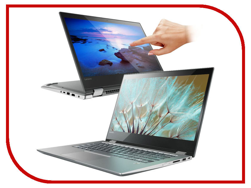 фото Ноутбук Lenovo Yoga 520-14IKB 80X8008TRK (Intel Core i3-7100U 2.4 GHz/4096Mb/128Gb/Intel HD Graphics/Wi-Fi/Cam/14.0/1366x768/Windows 10 64-bit)