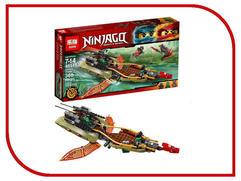 

Конструктор Lepin Ninjago Тень судьбы 360дет. 06045