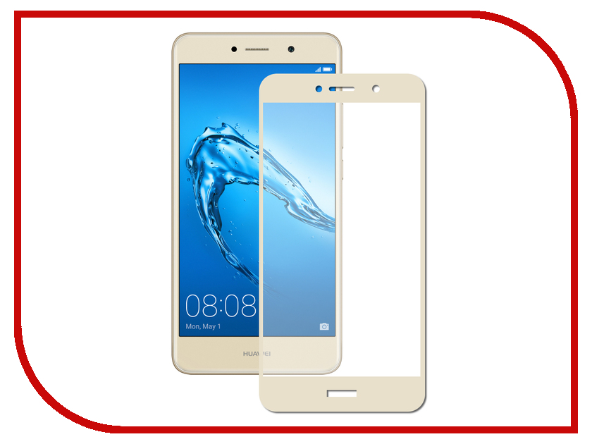 

Аксессуар Защитное стекло Huawei Y7 2017 Svekla Full Screen Gold ZS-SVHWY72017-FSGO