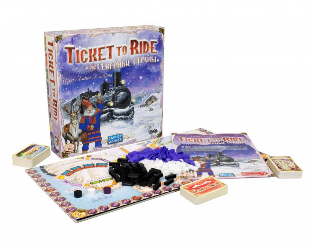 Настольная игра Hobby World Ticket to Ride Северные страны 1702