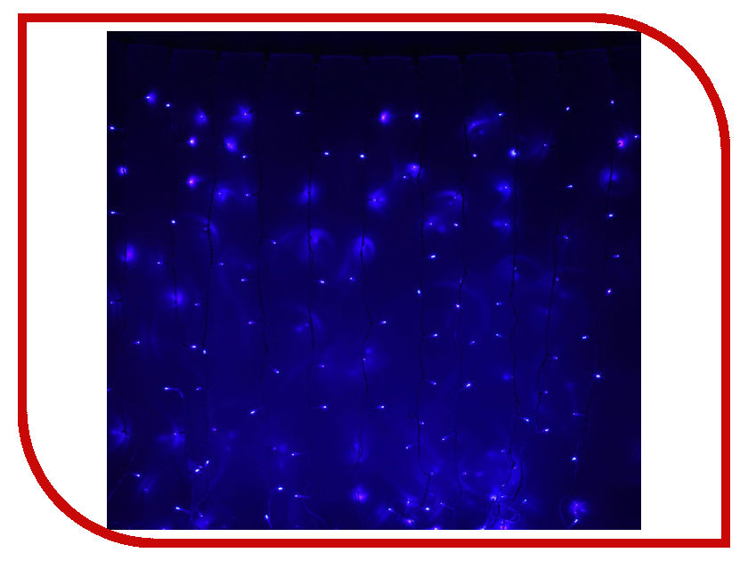 

Гирлянда Luazon Занавес LED-1800/450-220V 2m-9m Blue 1080308