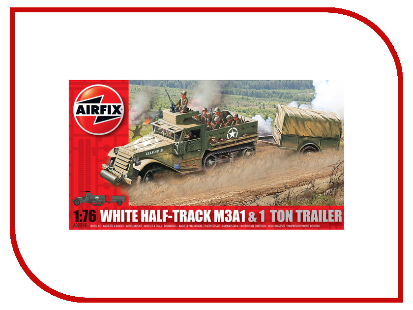 

Сборная модель AIRFIX M3A1 A02318