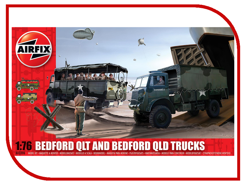 

Сборная модель AIRFIX Bedford QLT / QLD A03306
