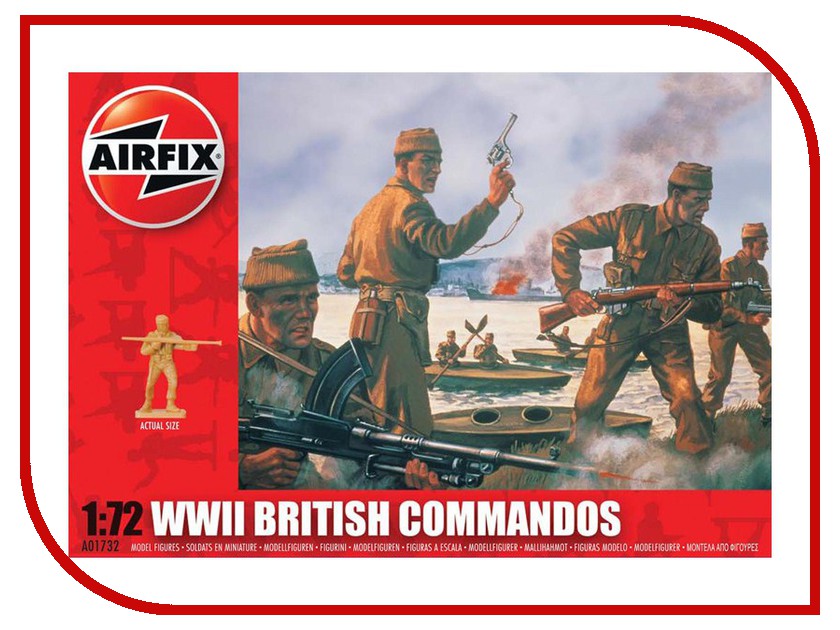

Сборная модель AIRFIX Британские коммандос A01732