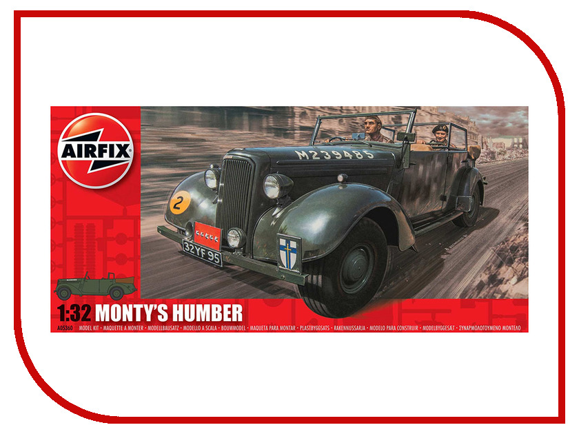 

Сборная модель AIRFIX Автомобиль Montys Humber A05360