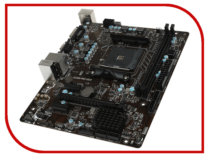 фото Материнская плата MSI A320M PRO-VD/S