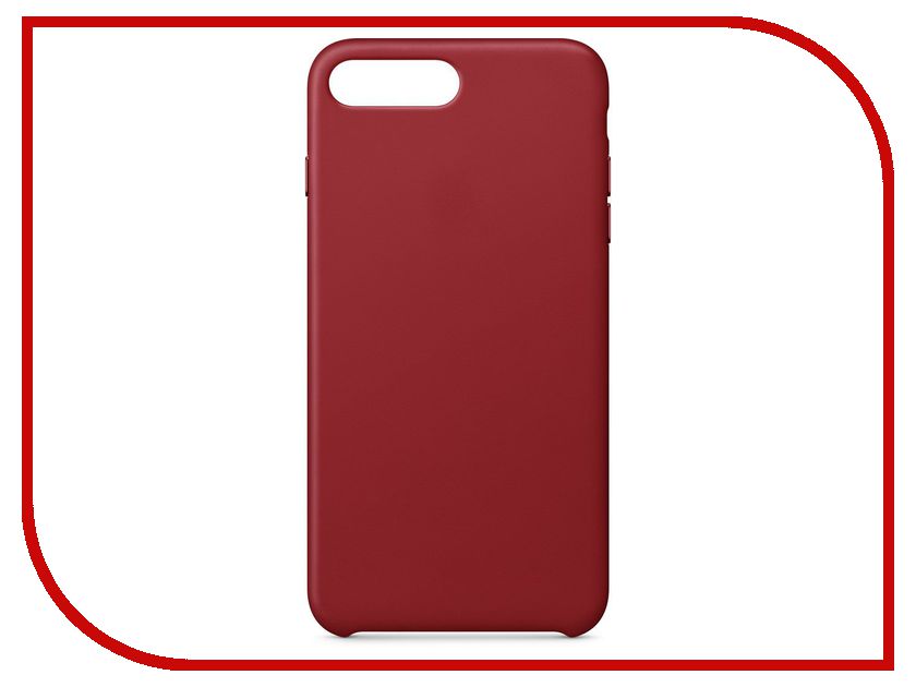 

Аксессуар Чехол APPLE iPhone 8 Plus / 7 Plus Leather Case Product Red MQHN2ZM/A