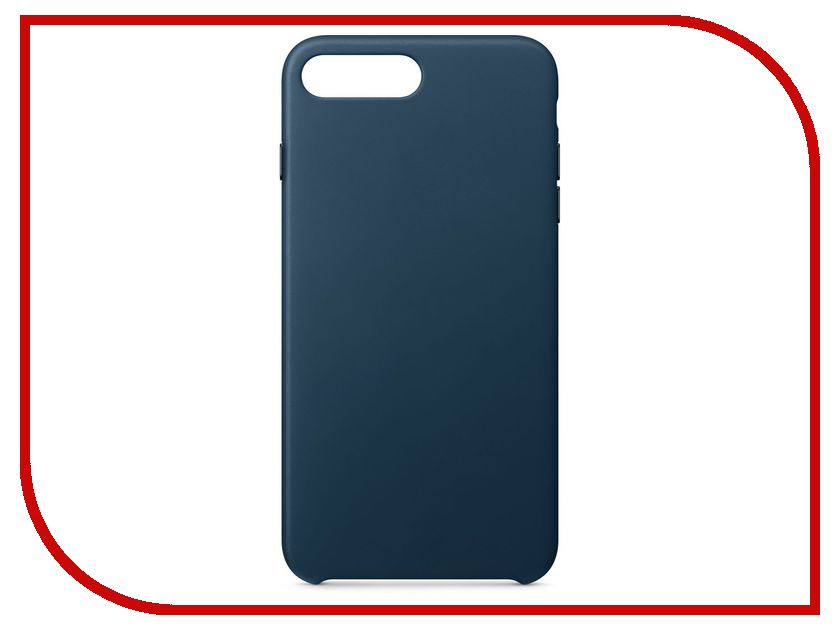 фото Аксессуар Чехол APPLE iPhone 8 Plus / 7 Plus Leather Case Cosmos Blue MQHR2ZM/A